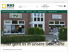 Tablet Screenshot of mhs-schulz.de